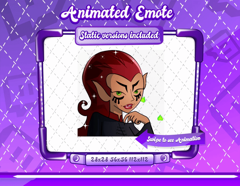Animated Wuya Heylin Emote
