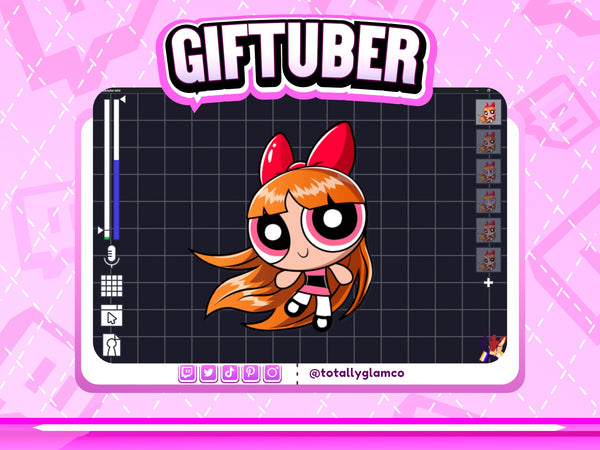 Powerpuff Girls Blossom GIFtuber