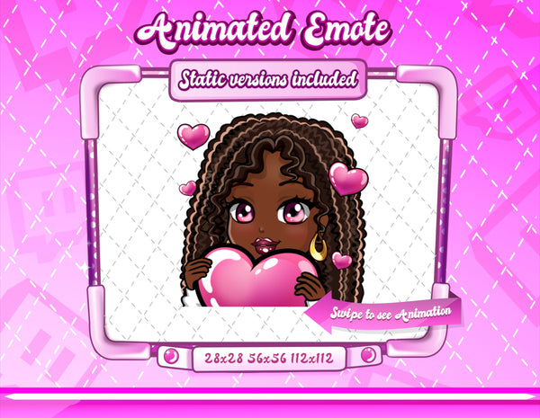 Animated Y2K Glam emotes V1