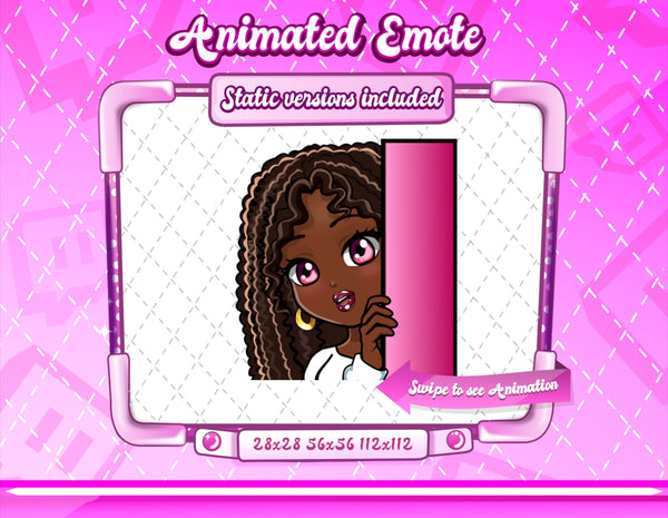 Animated Y2K Glam emotes V1