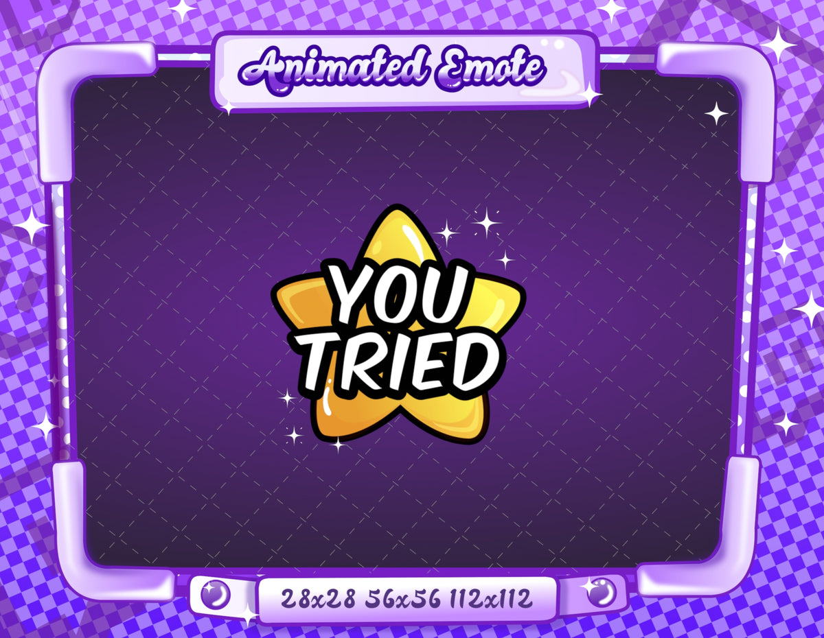 Animated You Tried Emote