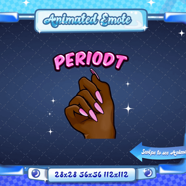 Animated Periodt Emote V1