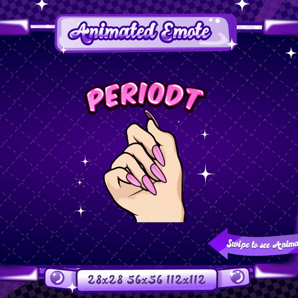 Animated Periodt Emote V3
