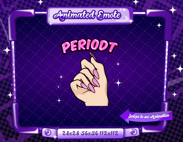 Animated Periodt Emote V3