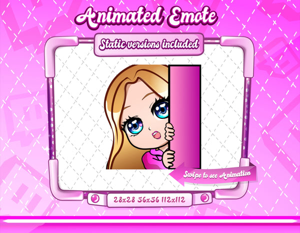 Animated YCH Custom Chibi Emotes