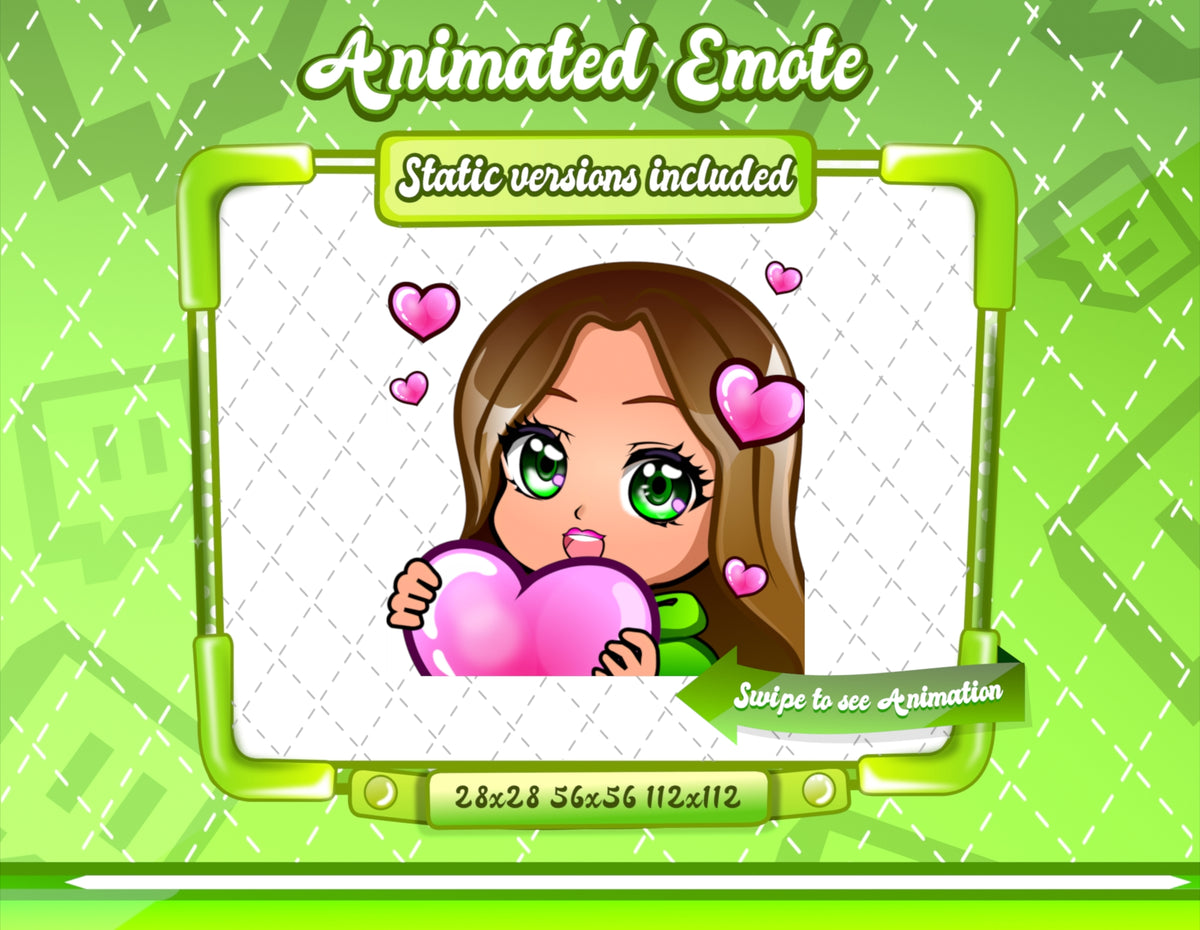 Animated YCH Custom Chibi Emotes