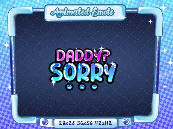 Animated Daddy Sorry V1 Emote