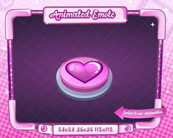 Animated Love Button Emote V1