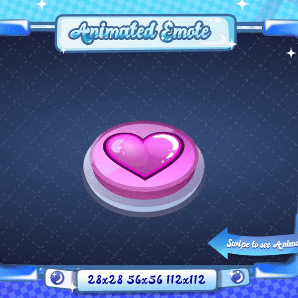 Animated Love Button Emote V2