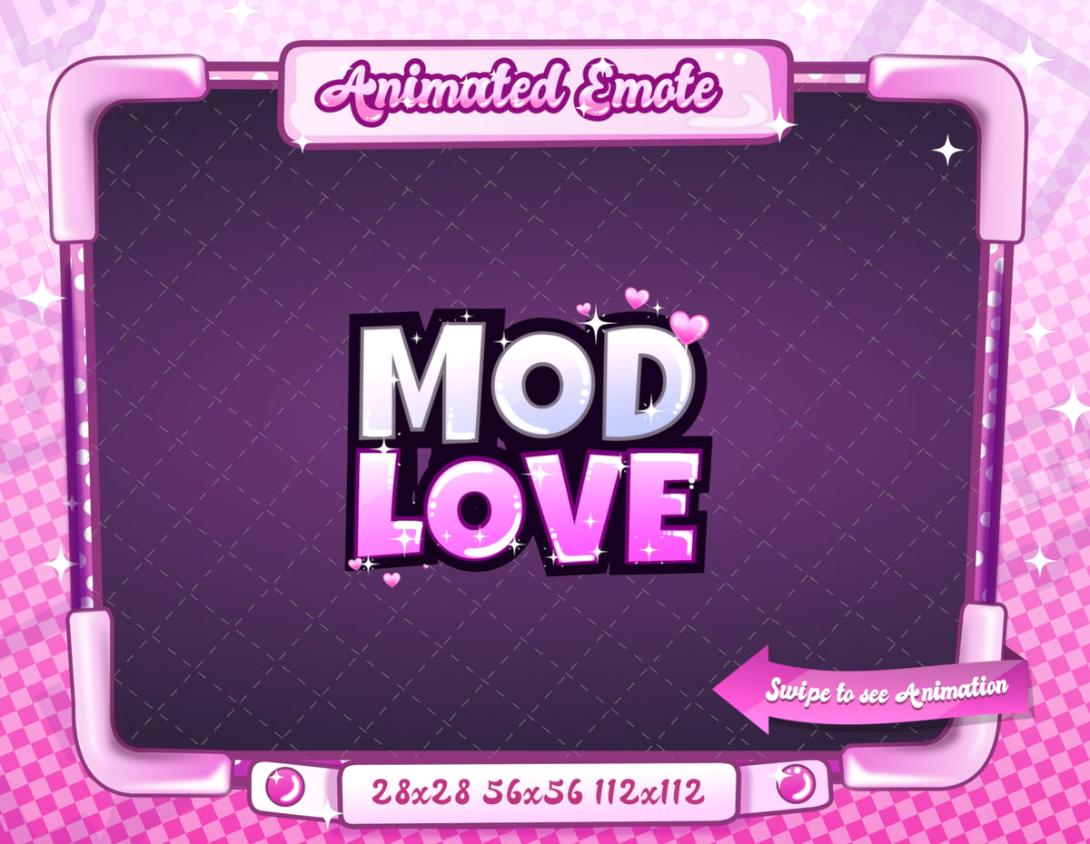 Animated Pink Text Emotes V1