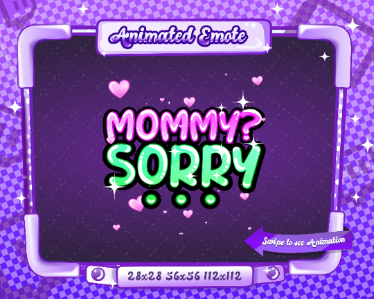 Animated Mommy Sorry V1 Emote