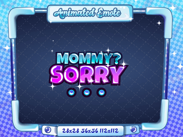 Animated Mommy Sorry V2 Emote