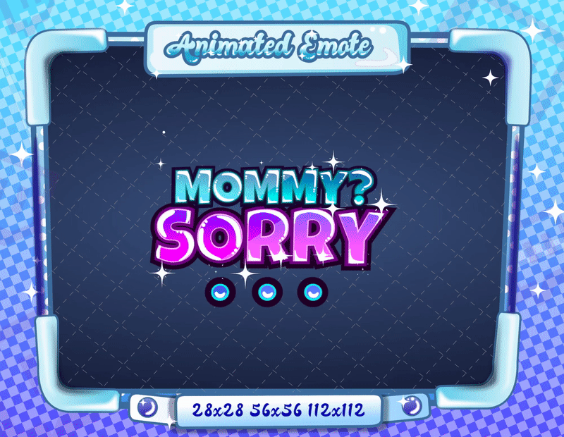 Animated Mommy Sorry V2 Emote