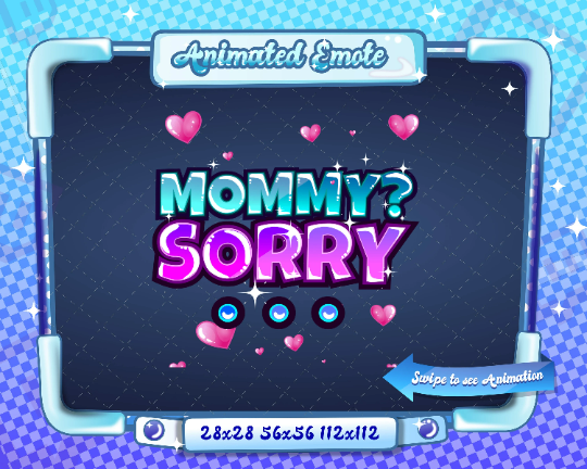 Animated Mommy Sorry V2 Emote