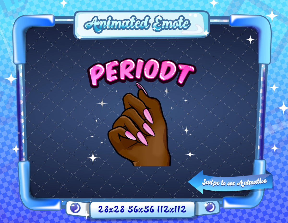 Animated Periodt Emote V1