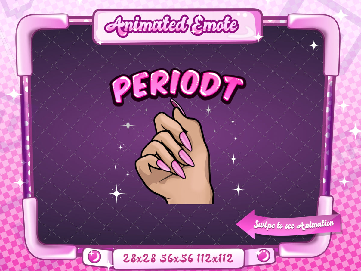 Animated Periodt Emote V2