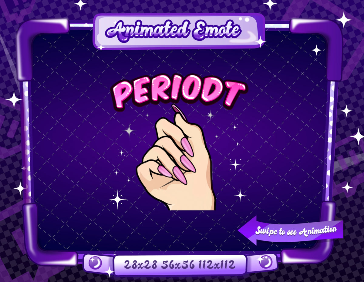 Animated Periodt Emote V3