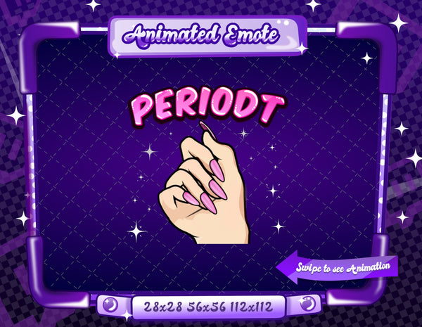 Animated Periodt Emote V3