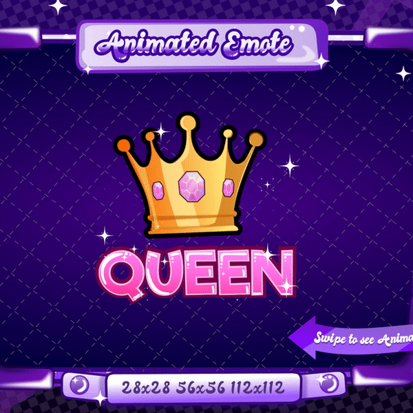 Animated Queen Emote V1