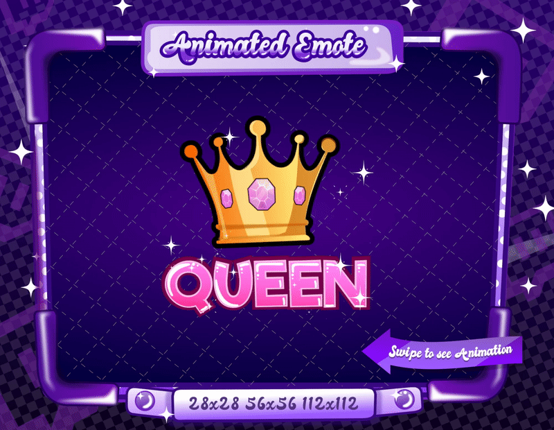 Animated Queen Emote V1