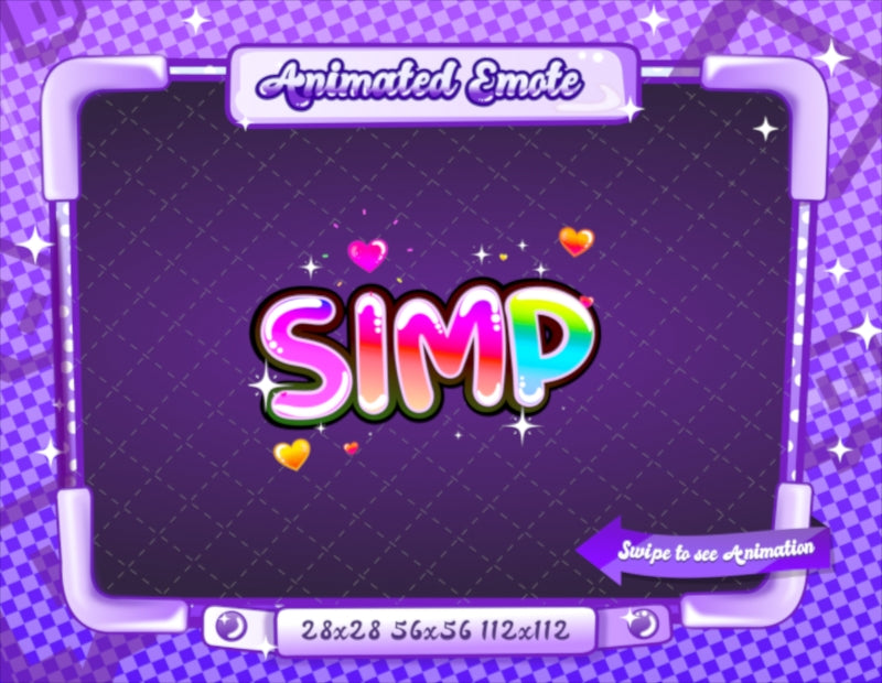 Animated Rainbow Text Emotes V1