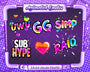 Animated Rainbow Text Emotes V1