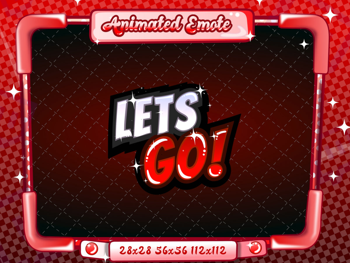 Animated Red Text Emotes V1