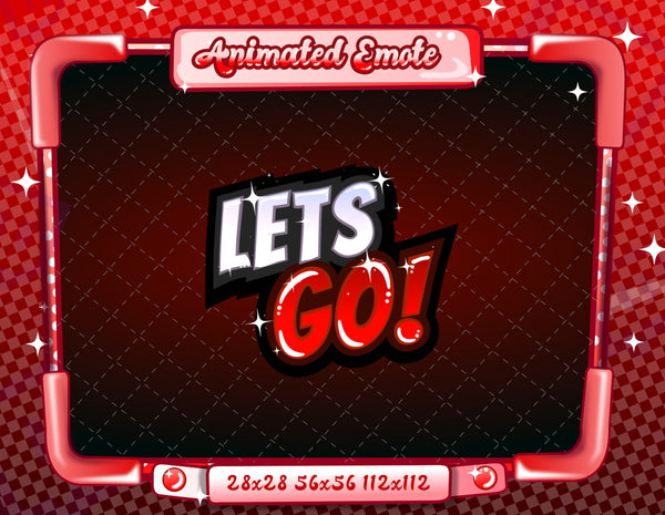 Animated Red Text Emotes V1