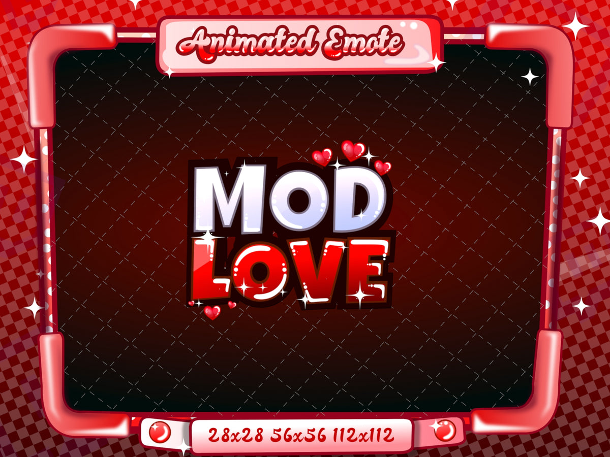 Animated Red Text Emotes V1