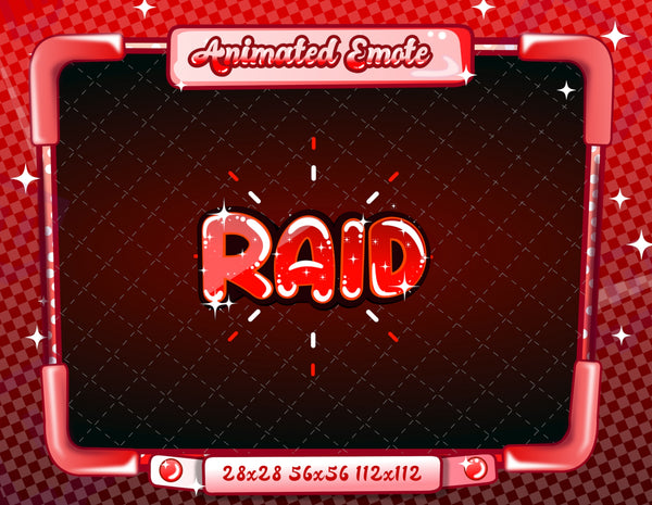 Animated Red Text Emotes V1