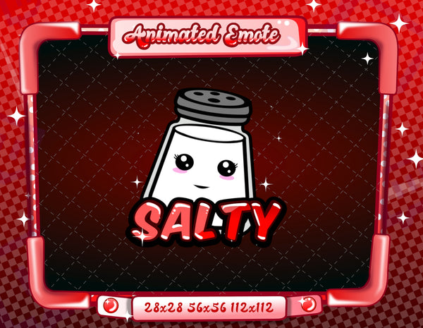 Animated Red Text Emotes V1