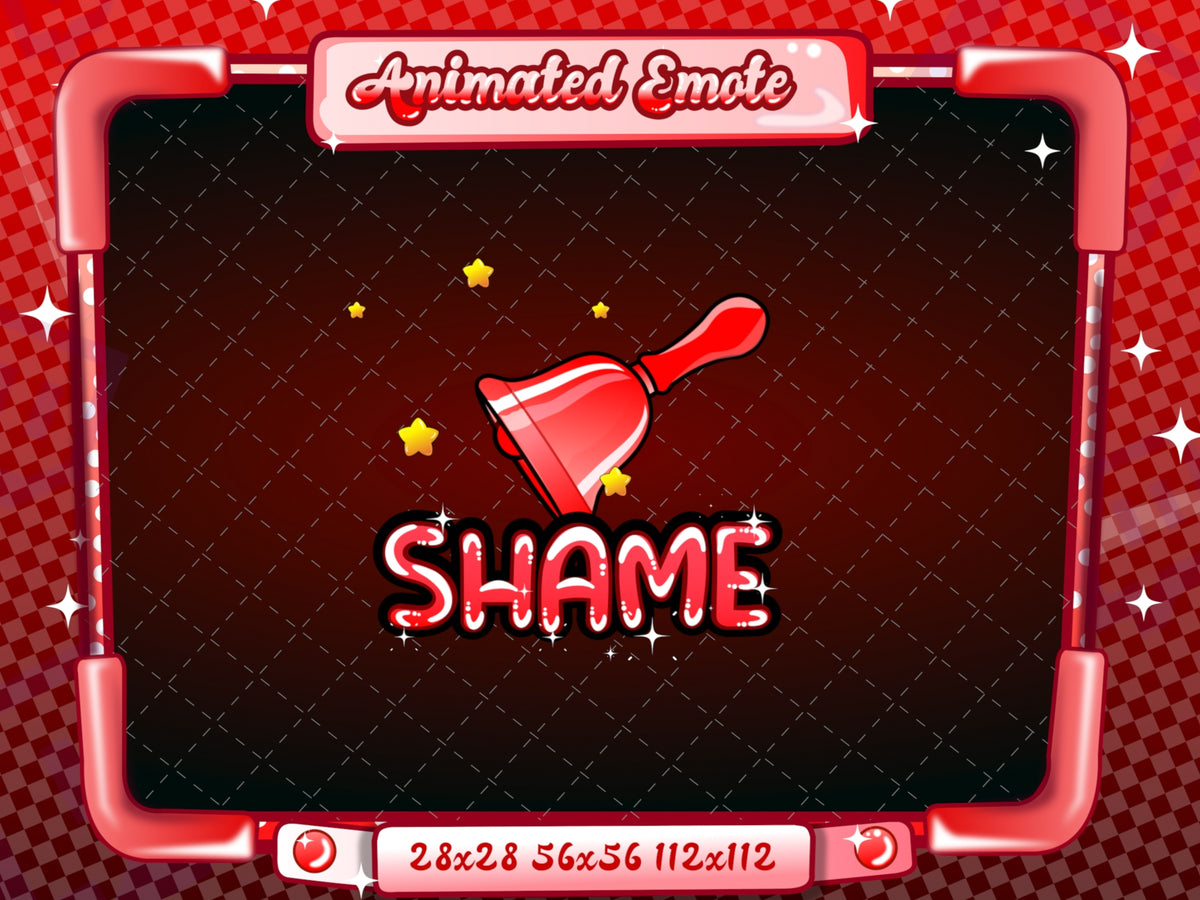 Animated Red Text Emotes V1