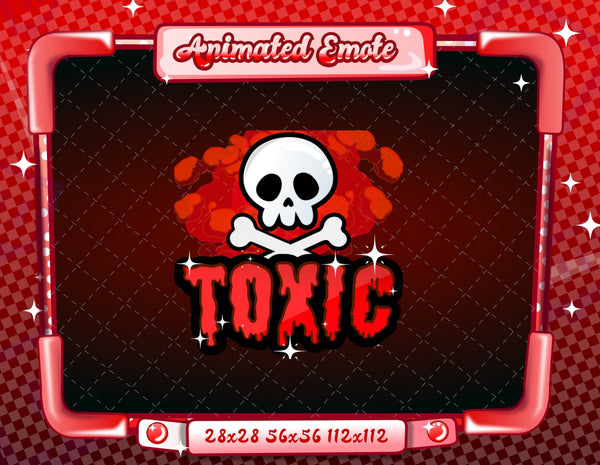 Animated Red Text Emotes V1