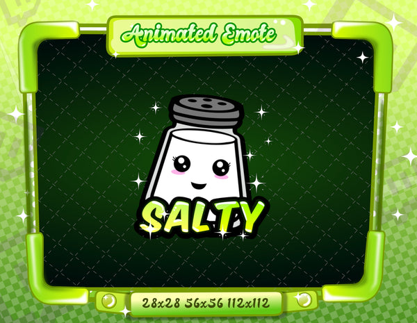 Animated Green Text Emotes V1