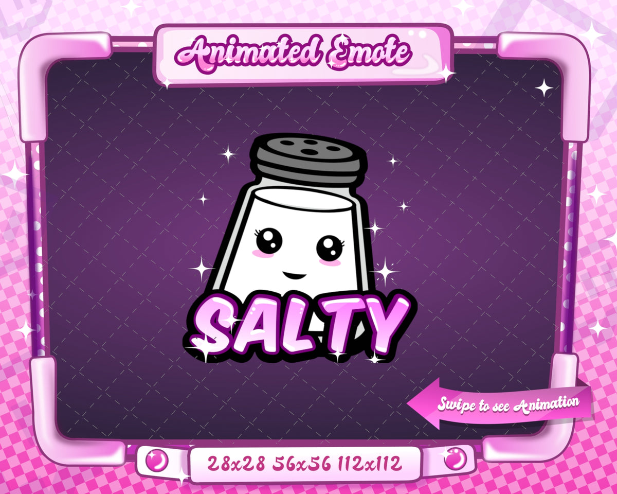 Animated Pink Text Emotes V1