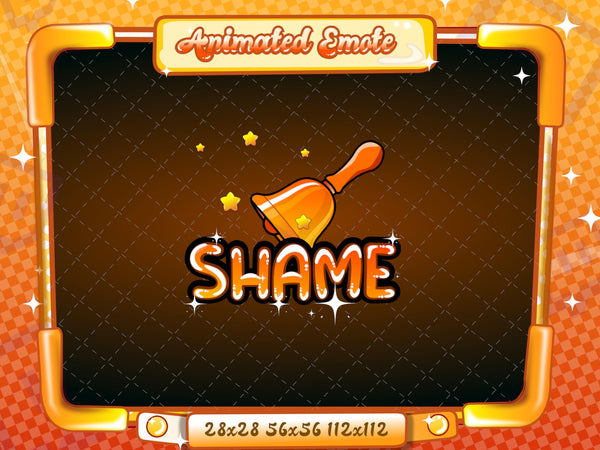 Animated Orange Text Emotes V1
