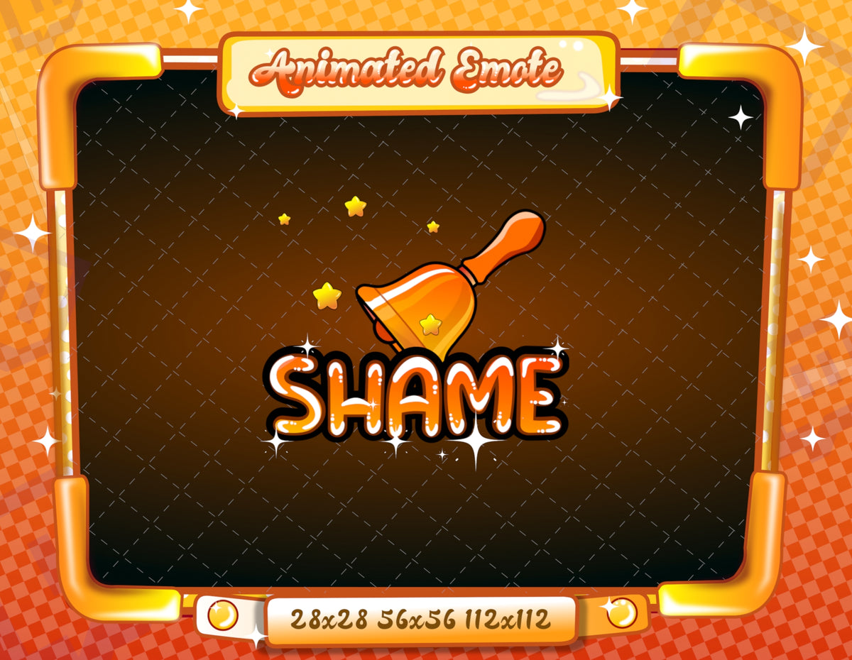 Animated Orange Text Emotes V1