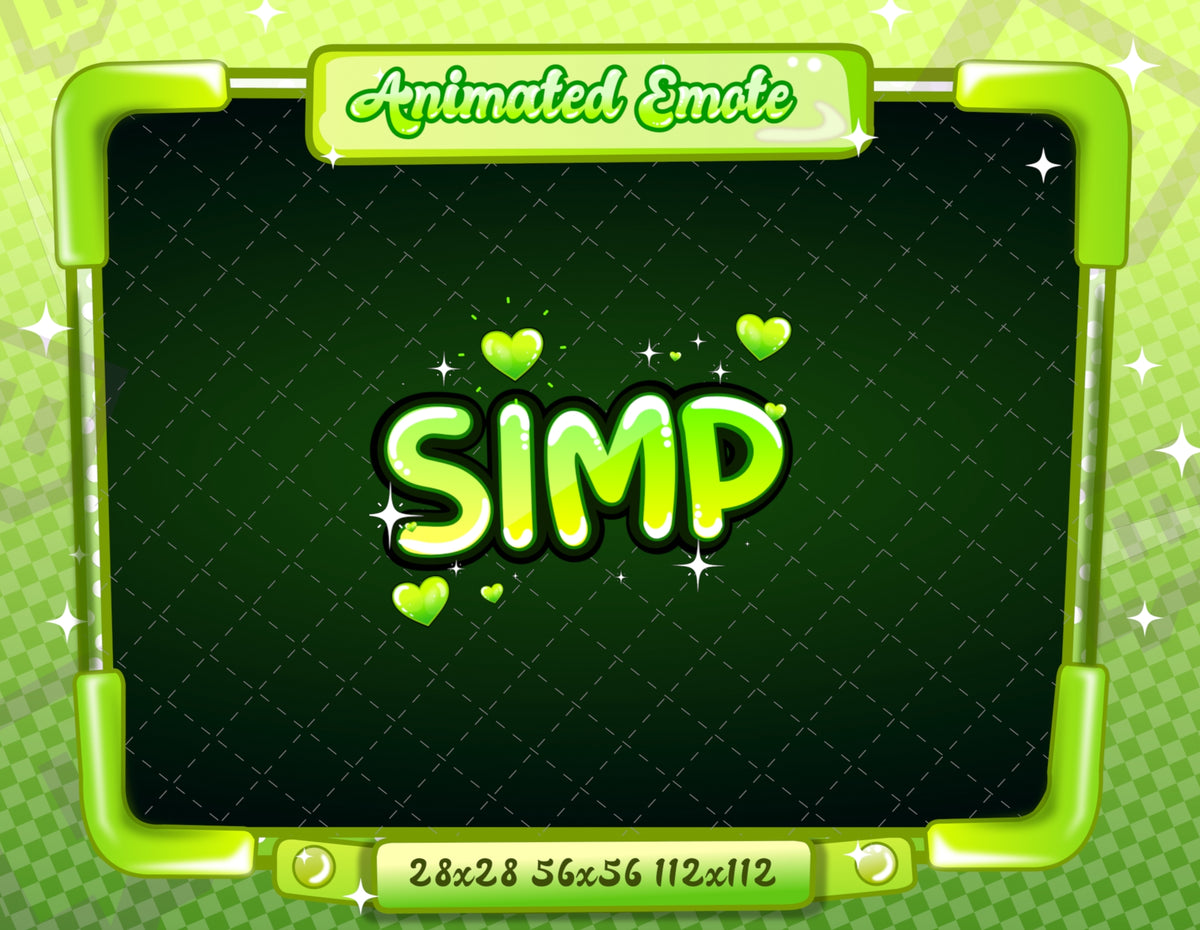 Animated Green Text Emotes V1