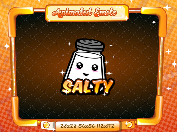 Animated Orange Text Emotes V1