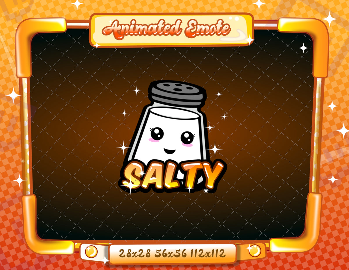 Animated Orange Text Emotes V1