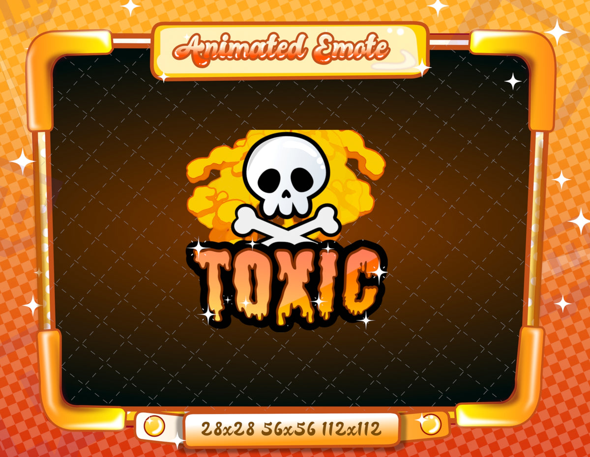 Animated Orange Text Emotes V1