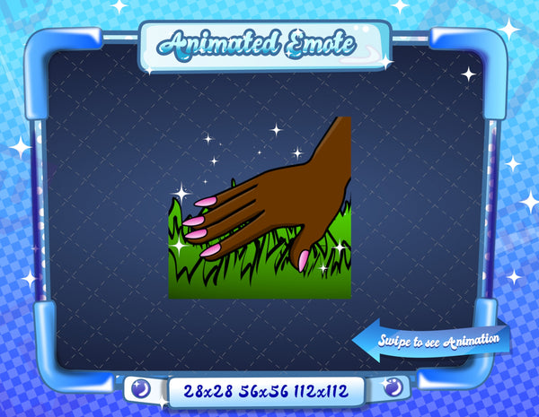 Animated Touch Grass Emote V2