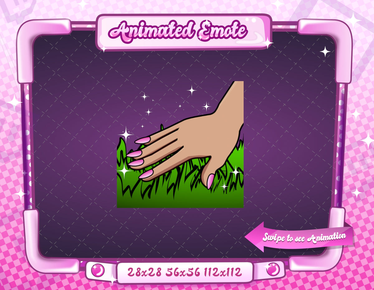 Animated Touch Grass Emote V1