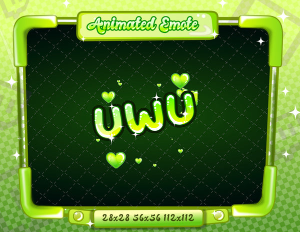 Animated Green Text Emotes V1